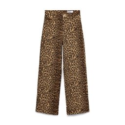 VERO MODA Jeans Vmtessa Hr Wide Stretch Aop 10330128 17-1312 TCX silver mink