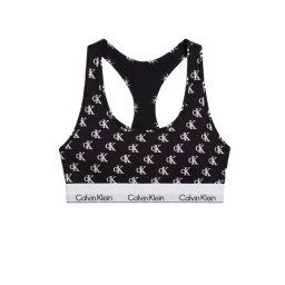 CALVIN KLEIN Bralette Unlined Bralette LV00QF8493 JGJ collegiate logo small+black