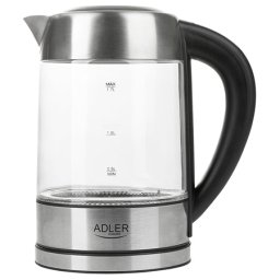 Fierbator Electric Adler AD1247 | 1.7L, 2200W, Reglare Temperatura, Mentinere Caldura