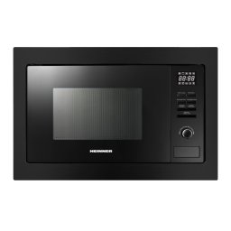 Cuptor cu Microunde Heinner HMW-MDBI25GDBK | 25L, 900W, Digital, Negru