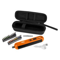 Surubelnita 4V, Li-Ion, USB-C NEO TOOLS 04-199 HardWork ToolsRange