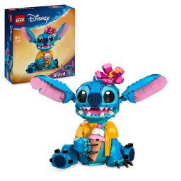LEGO Disney Stitch 43249, set de constructie 730 piese, 9+ ani