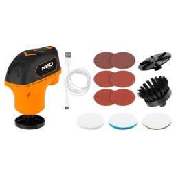 Mini dispozitiv multifunctional/pulverizator 4V, Li-Ion, USB-C, cu accesorii NEO TOOLS 04-604 HardWork ToolsRange