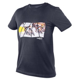 Tricou printat, motociclete, NEO TOOLS 81-681 marime HardWork ToolsRange