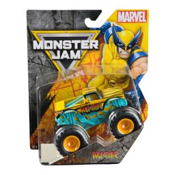 Camion Monster Jam Marvel Wolverine, scara 1:64, model giant