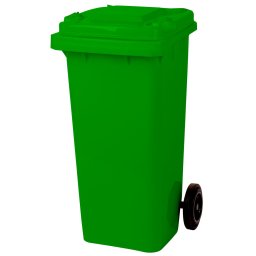 Pubela pentru deseuri Strend Pro GB2, 120 litri, verde, cu roti
