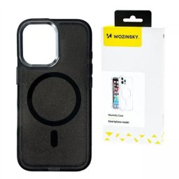 Husa Wozinsky Glitter MagSafe Samsung Galaxy S24 FE Negru