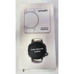 Ceas Smartwatch Amazfit Resigilat Active 3 Premium Dark Blue