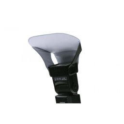 Bounce diffuser pliabil cu prindere velcro pentru blitz-uri pe patina PVC-S MQ-B11