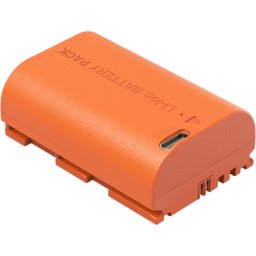 Acumulator SmallRig Camera pentru Canon LP-E6P (Portocalie) 5407