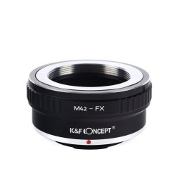 Adaptor montura K&F Concept M42-FX de la M42 la Fujifilm X KF06.058