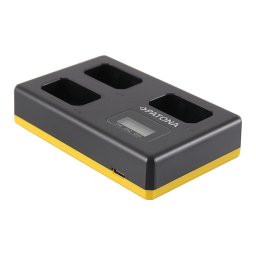 Incarcator Patona USB Triplu NP-FW50 cu ecran LCD compatibil Sony -1925
