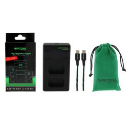 Incarcator Patona Premium Dual Performance PD LCD USB-C compatibil Sony NP-FW50 - 161964