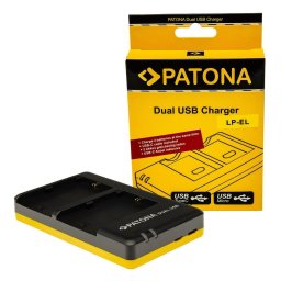 Incarcator Patona USB Dual Fast incarcator LP-EL cu cablu Usb-c compatibil Canon Speedlite EL-1 EL-5-1456
