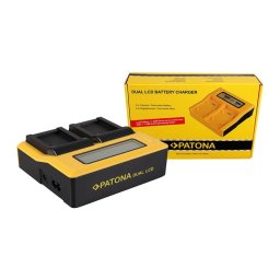 Patona Dual LCD USB incarcator pentru Canon NB10L NB-10L