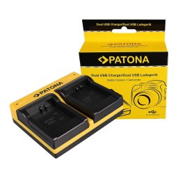 Patona Dual incarcator pentru Canon NB-11L IXUS 125HS 240HS NB-11L Powershot A1200 A2200 inkl. Micro-USB