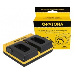 Patona Dual incarcator pentru Panasonic DMW-BLJ31 Lumix DC-S1 DC-S1R DC-S1H