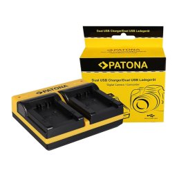 Patona Dual incarcator pentru Leica Panasonic DMW-BMB9 V-Lux V-Lux 2 VLux 2 II Panasonic inkl. Micro-USB