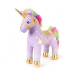 Jucarie de plus Unicorn Academy Spin Master - Unicornul Wildstar 17 cm