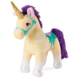 Jucarie de plus Unicorn Academy Spin Master - Unicornul Leif 18 cm