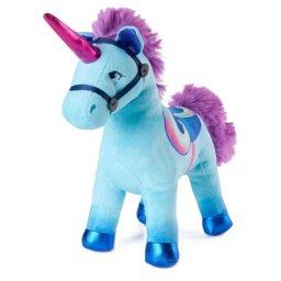Jucarie de plus Unicorn Academy Spin Master - Unicornul River 18 cm