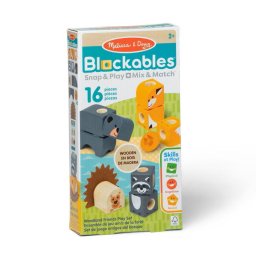 Set de joaca Melissa & Doug Spin Master - Blockables™ Forest Friends 2 Ani+