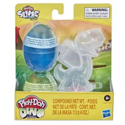 Set de joaca Hasbro Play-Doh - Ou de dinozaur, vrsta 4+, Albastru si Verde