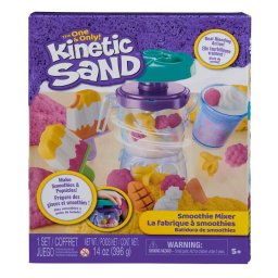 Set Kinetic Sand - Smoothie Mixer, varsta 5+, Multicolor