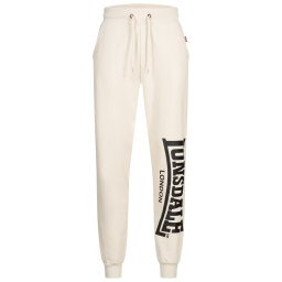 LONSDALE Pantaloni negru / alb murdar