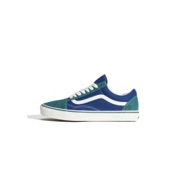 VANS Sneaker low 'Old Skool' bleumarin / verde smarald / alb