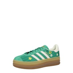 ADIDAS ORIGINALS Sneaker low 'GAZELLE BOLD' galben / auriu / verde / alb