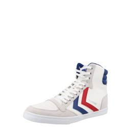 Hummel Pantofi sport 'Slimmer Stadil' albastru regal / grej / roși aprins / alb