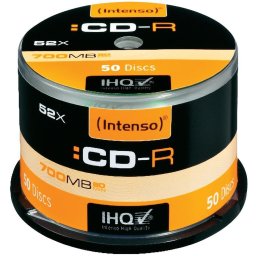 CD-R, 50 bucati, 52x, 700 MB