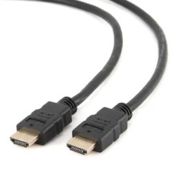 CABLU video SPACER, HDMI (T) la HDMI (T), 1.8m, conectori auriti, rezolutie maxima 4K (3840 x 2160) la 60 Hz, negru, "SPVC-HDMIm-HDMIm-4K60-1.8" (timbru verde 0.18 lei)