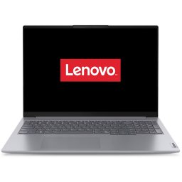 Laptop Lenovo 16inch ThinkBook 16 G7 ARP 21MW0087RM, WUXGA IPS, Procesor AMD Ryzen™ 7 7735HS, 32GB DDR5, 1TB SSD, AMD Radeon 680M, Fara sistem de operare, Arctic Grey