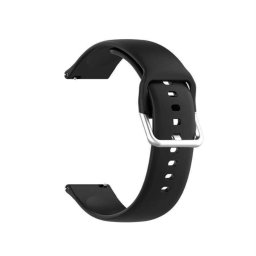 Curea 20mm Samsung Gear Sport,Gear S2,Galaxy Watch 42,Garmin Venu/Vivomove silicon negru