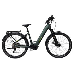 Bicicleta electrica trekking stella tierra - 29 inch, 10v, l, verde