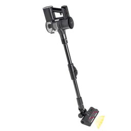 Aspirator Vertical fara Fir CAMRY CR 7063 PRO Display LED Capacitate Colectare 0.6L Baterie 2200mAh Autonomie 100 Min Suport de Fixare pe Perete Negru