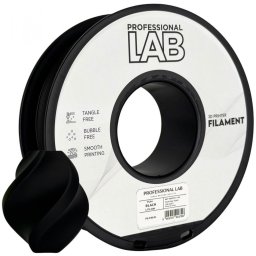 PROF. LAB 3D FILAMENT 1KG PLA+ BLACK, Diametru: 1.75mm, Greutate: 1kg, Temperatura duza: 200C – 220C, temperatura platforma printare: 50C – 60C, culoare: Negru, PLA+ este o versiune revizuita a PLA standard, mai durabil, mai putin casant, rezistenta mai