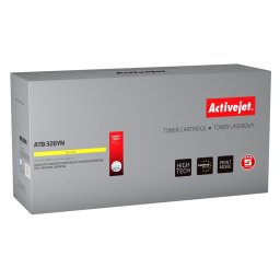 Activejet ATB-326YN toner for Brother printer; Brother; TN-326Y replacement; Supreme; 3500 pages; yellow
