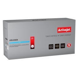 Activejet ATB-326CN toner for Brother printer; Brother TN-326C replacement; Supreme; 3500 pages; cyan