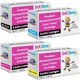 Peach Toner Sparpack 112071 (Brother compatible with TN-421)