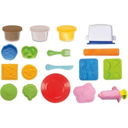 Plastic mass Dough-mass Delicious toast