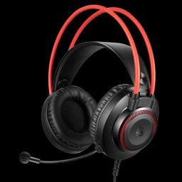 Casti G200, Casti gaming Over ear cu fir, negru