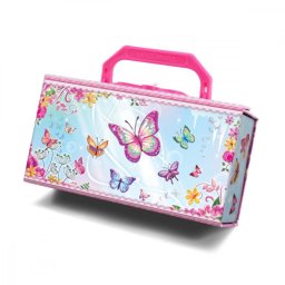 Cutie de bijuterii pecoware - fluturi