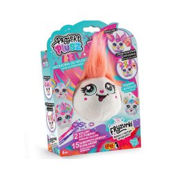 Coafuri de pluș cu design de mascotă - set cu sclipici manual cu aerograf