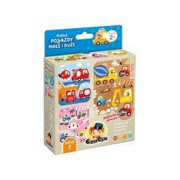 Puzzle-uri cu vehicule mici și mari