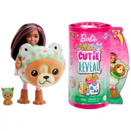 Barbie Cutie Dezvăluie Păpușa Chelsea Câine - Broască
