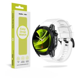 Curea Mobile Origin Easy Silicone Watch 20mm, Universal – Alb