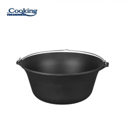 Ceaun fonta pura, 41x19.5 cm, 16L, Heinner, negru / DCN69904